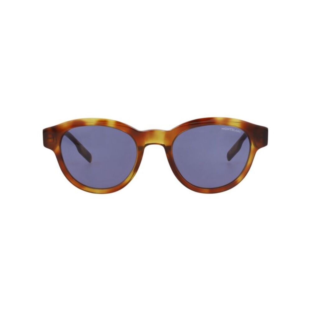 Montblanc Round-Frame Acetate Sunglasses Multi Mens